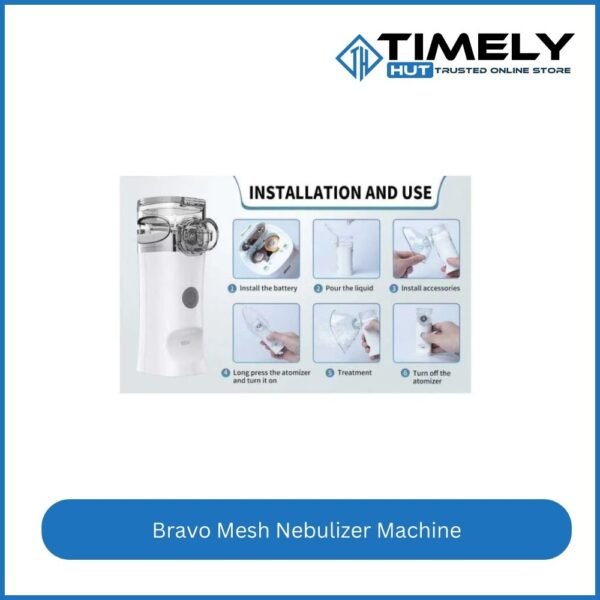 Bravo Mesh Nebulizer Machine Price in Bangladesh