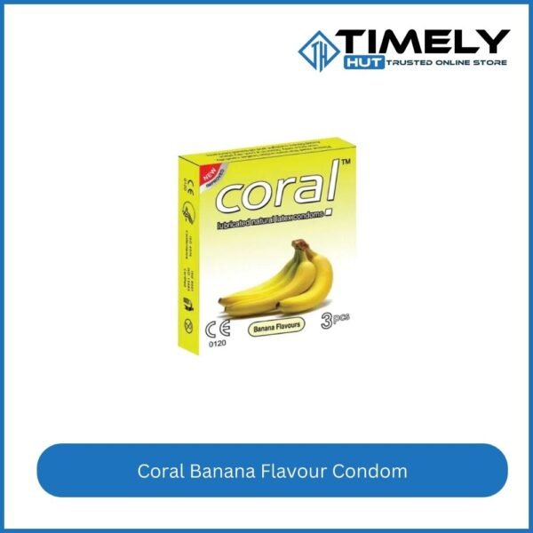 Coral Banana Flavour Condom Price in Bangladesh