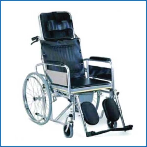 Phoenix Sleeping Wheelchair with Commode