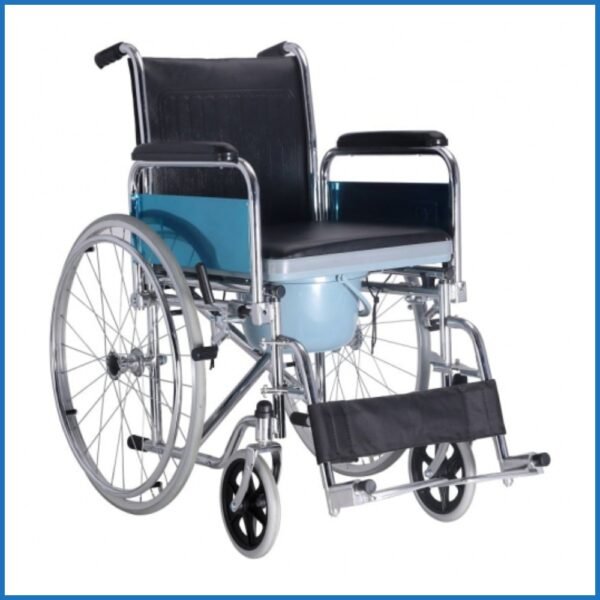 Phoenix Wheelchair with Toilet Commode