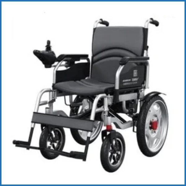 Shock Absorber Foldable Electric Wheelchair