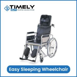 Sleeping Wheelchair with Commode