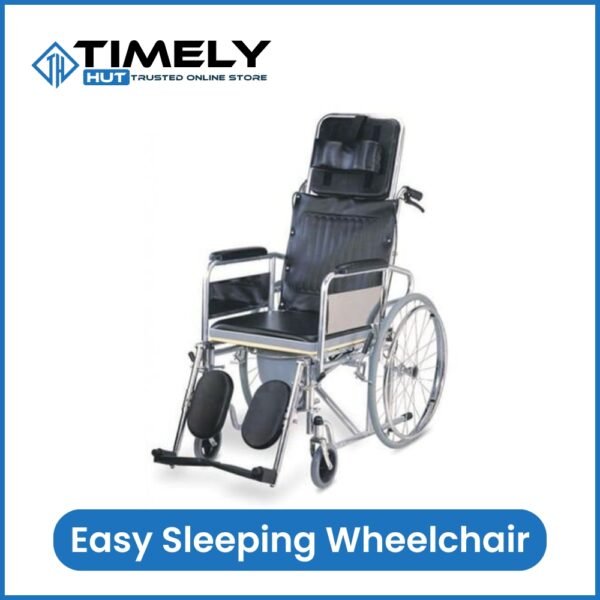 Sleeping Wheelchair with Commode