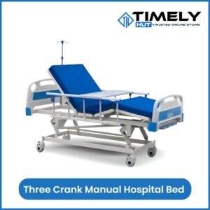 Three Crank Manual Hospital Bed Price