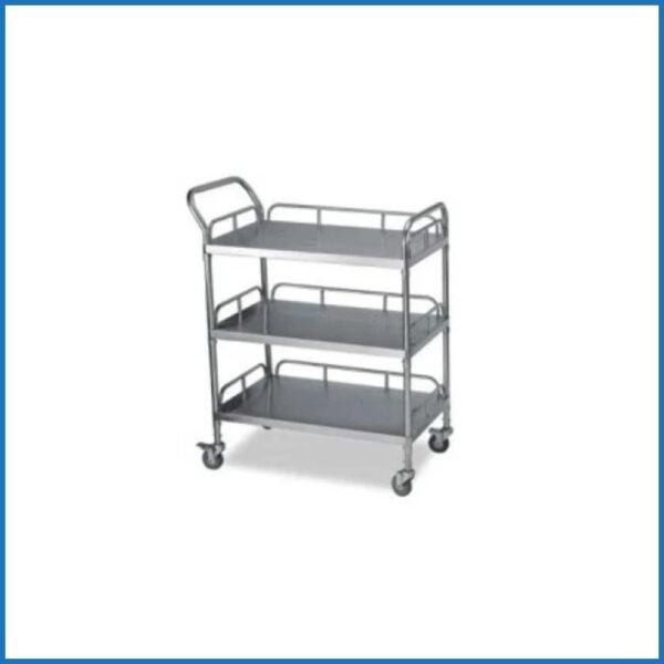 Instrument trolley with drawers